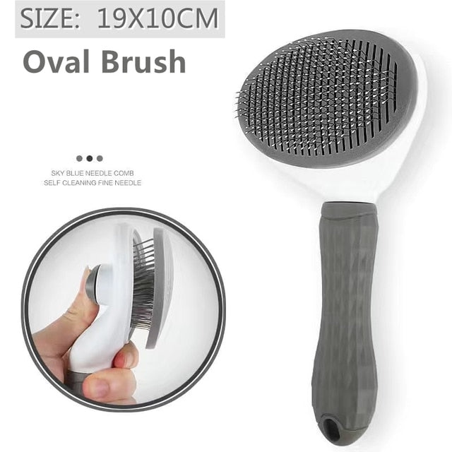 Grooming Care - Brush Stainless Steel Comb For Long Hair Pets