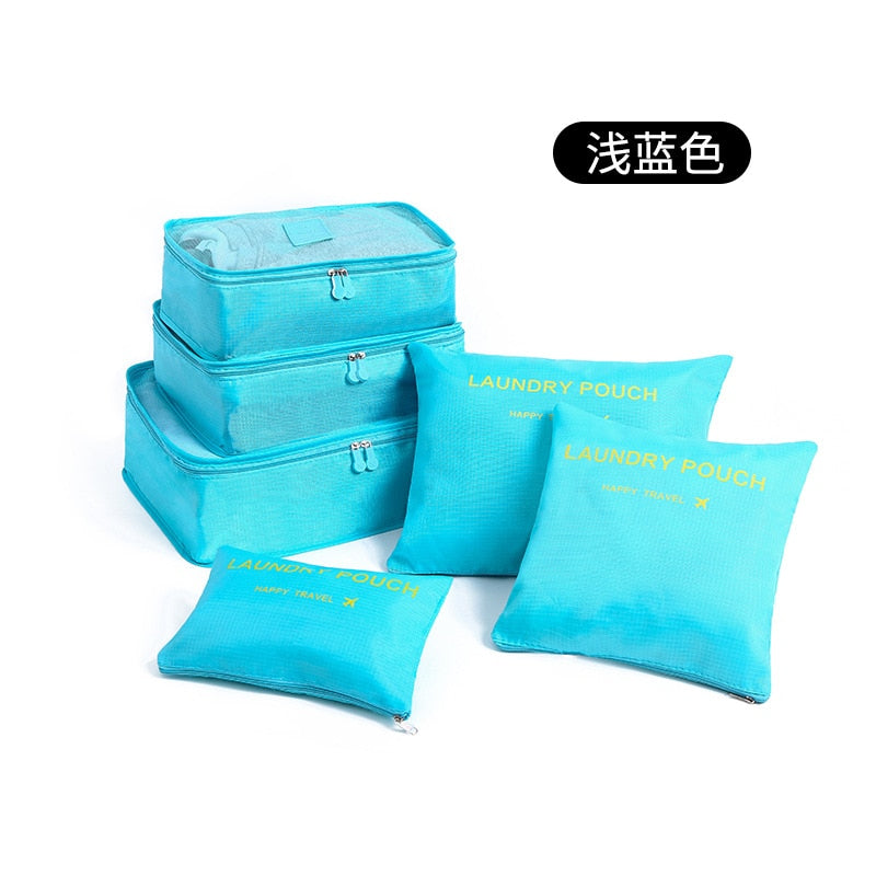 6 PCS Travel Storage Cubes