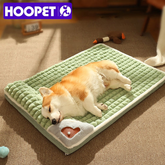 HOOPET Winter Dog Mat Luxury Pad for Small Medium Large Dogs