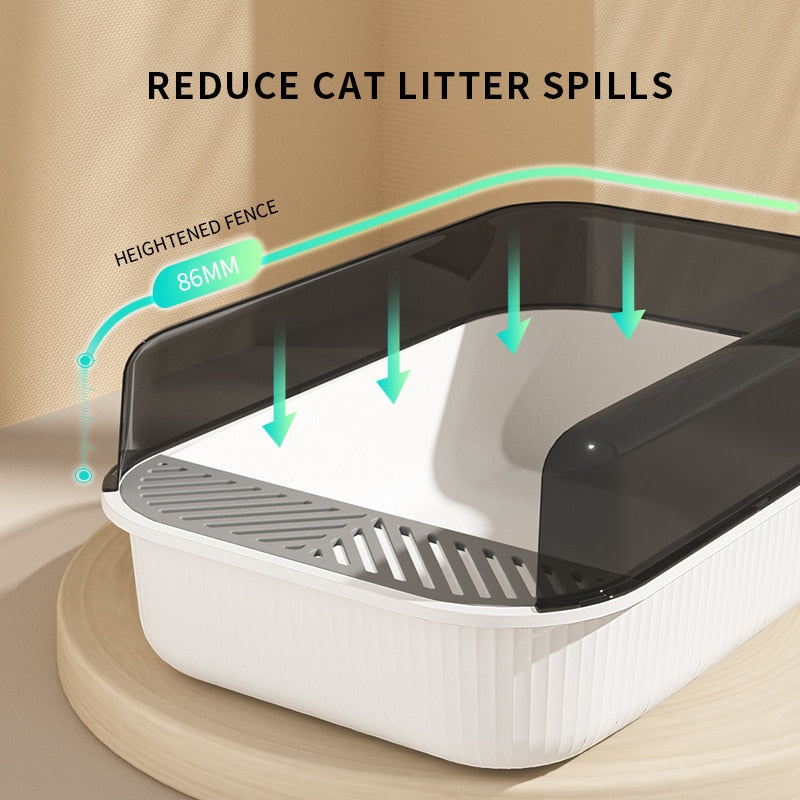 Large Capacity Cat Litter Box