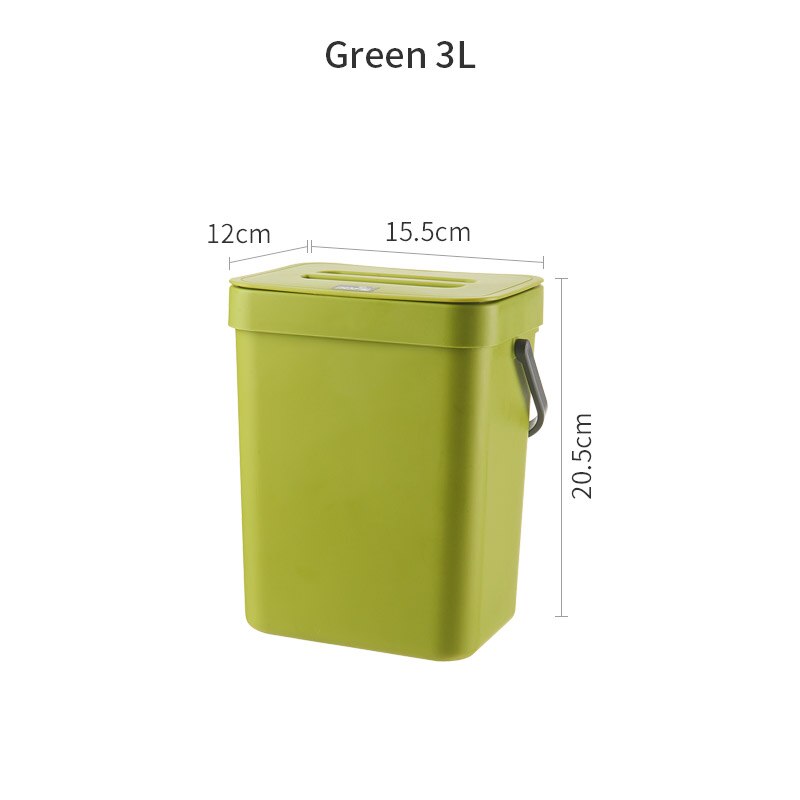 3/5/7L Hanging Trash Can