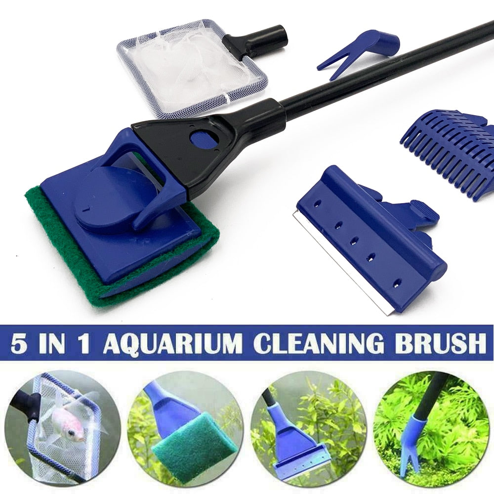 5 in 1 Aquarium Cleaning Tools