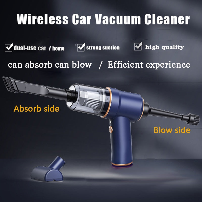 80000pa 2 In 1 Vacuum Cleaner Wireless USB Charging