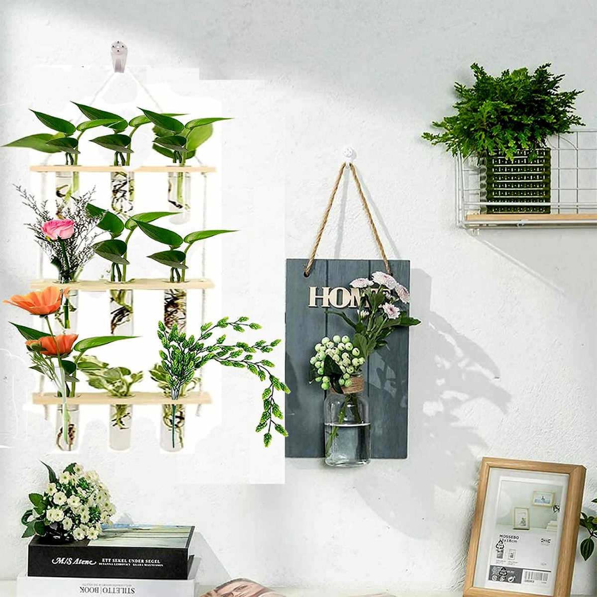 Ins Wall Hanging Glass Planter Terrarium Container