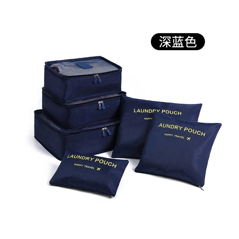 6 PCS Travel Storage Cubes