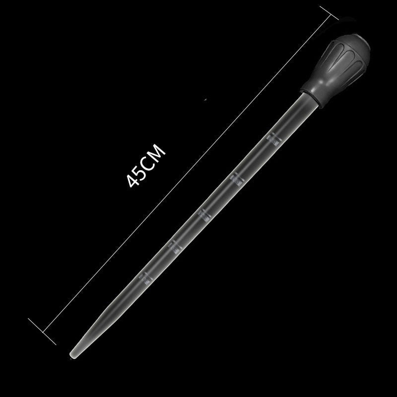 Lengthen Pipettes Aquarium siphon fish tank vacuum cleaner - Tools for aquarium water changer 29cm 45cm 30ml 50ml