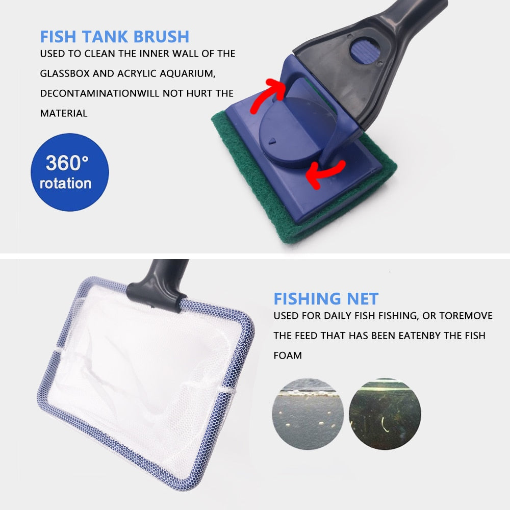 5 in 1 Aquarium Cleaning Tools