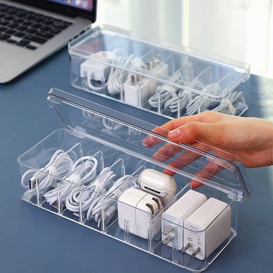 See-Through Charge Cable Organizer