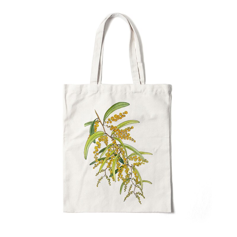 Floral Canvas Tote Bags