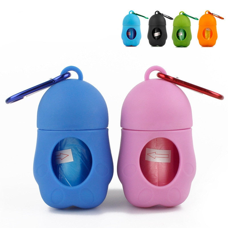 Pet Dog Poop Bag Dispenser Waste Garbage Holder Dispenser