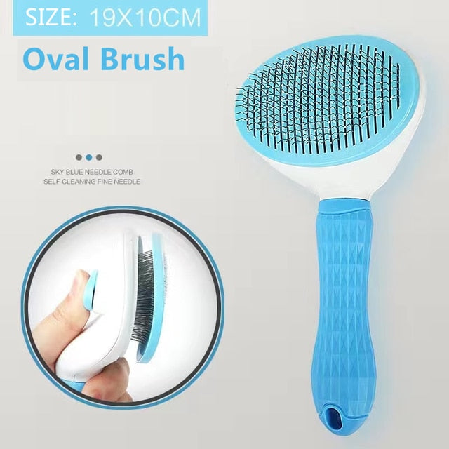 Grooming Care - Brush Stainless Steel Comb For Long Hair Pets