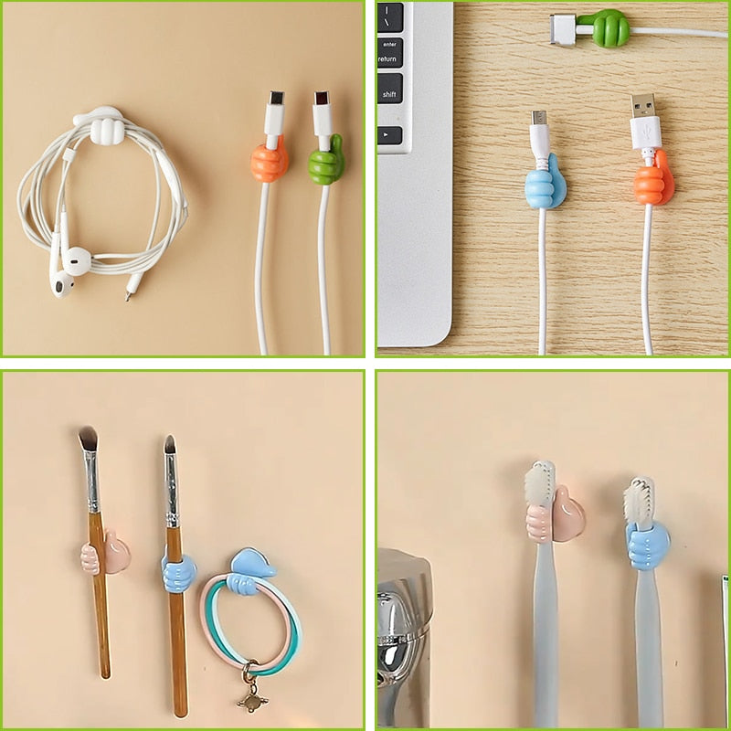 Creative Thumb Hooks Self-Adhesive Clips