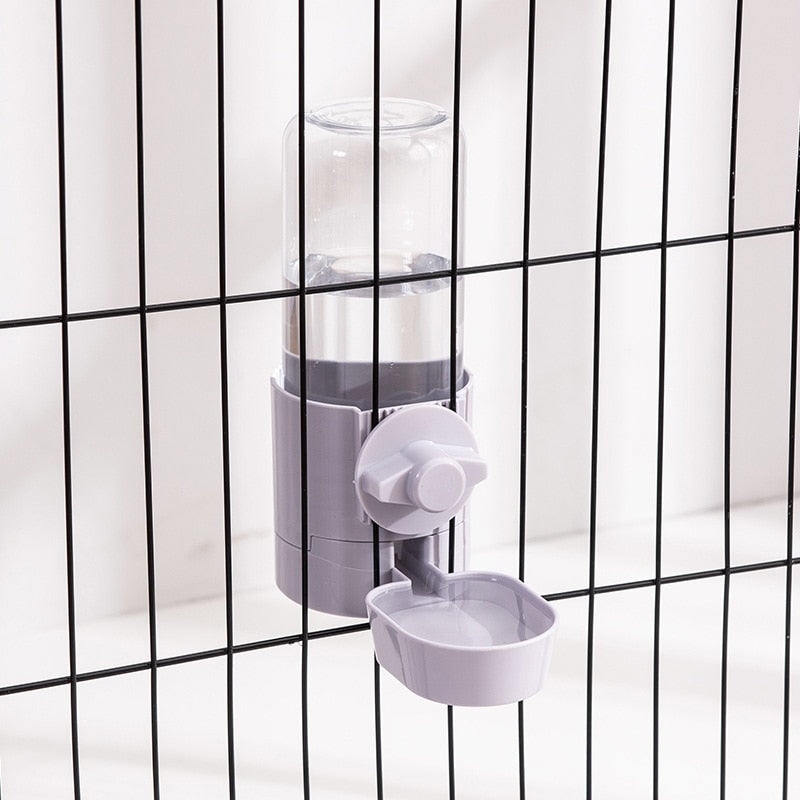 Automatic Pet Bowls Cage Hanging Feeder