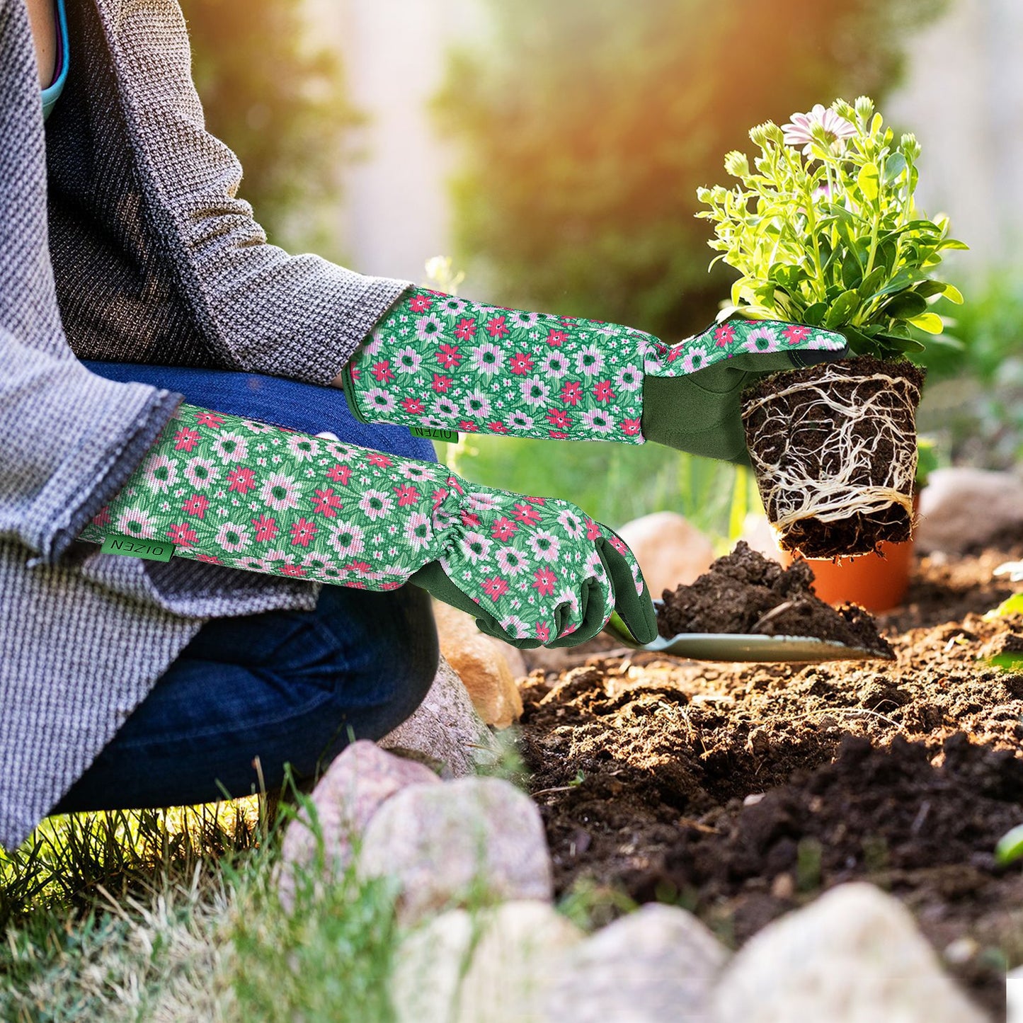 1Pair Gardening Gloves