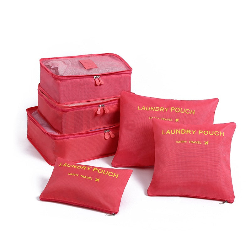 6 PCS Travel Storage Cubes