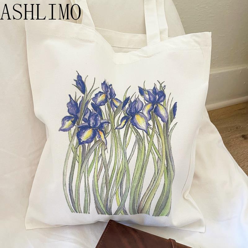 Floral Canvas Tote Bags