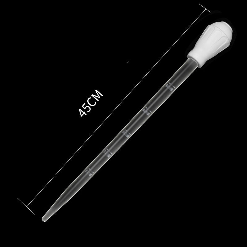 Lengthen Pipettes Aquarium siphon fish tank vacuum cleaner - Tools for aquarium water changer 29cm 45cm 30ml 50ml