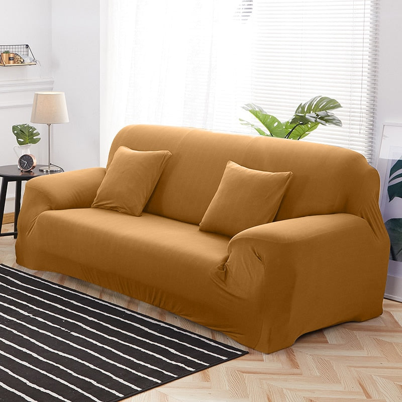 Waterproof Sofa Cover 1/2/3/4 Seater Couch Cover High Stretch Sofa Slipcover Furniture Protector Cover For Living Room All Cover