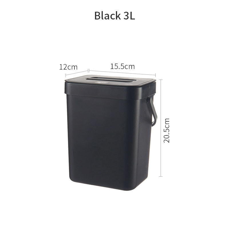 3/5/7L Hanging Trash Can