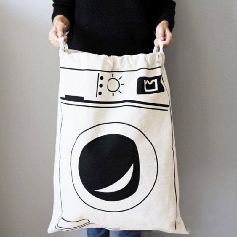 Linen Cotton Laundry Bag