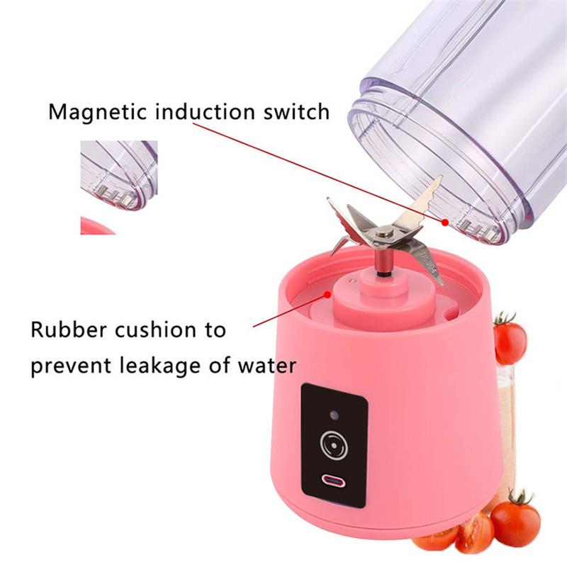 Mini Pink Portable Blender