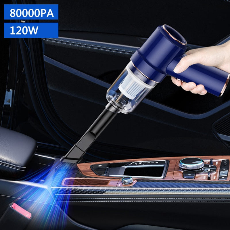 80000pa 2 In 1 Vacuum Cleaner Wireless USB Charging