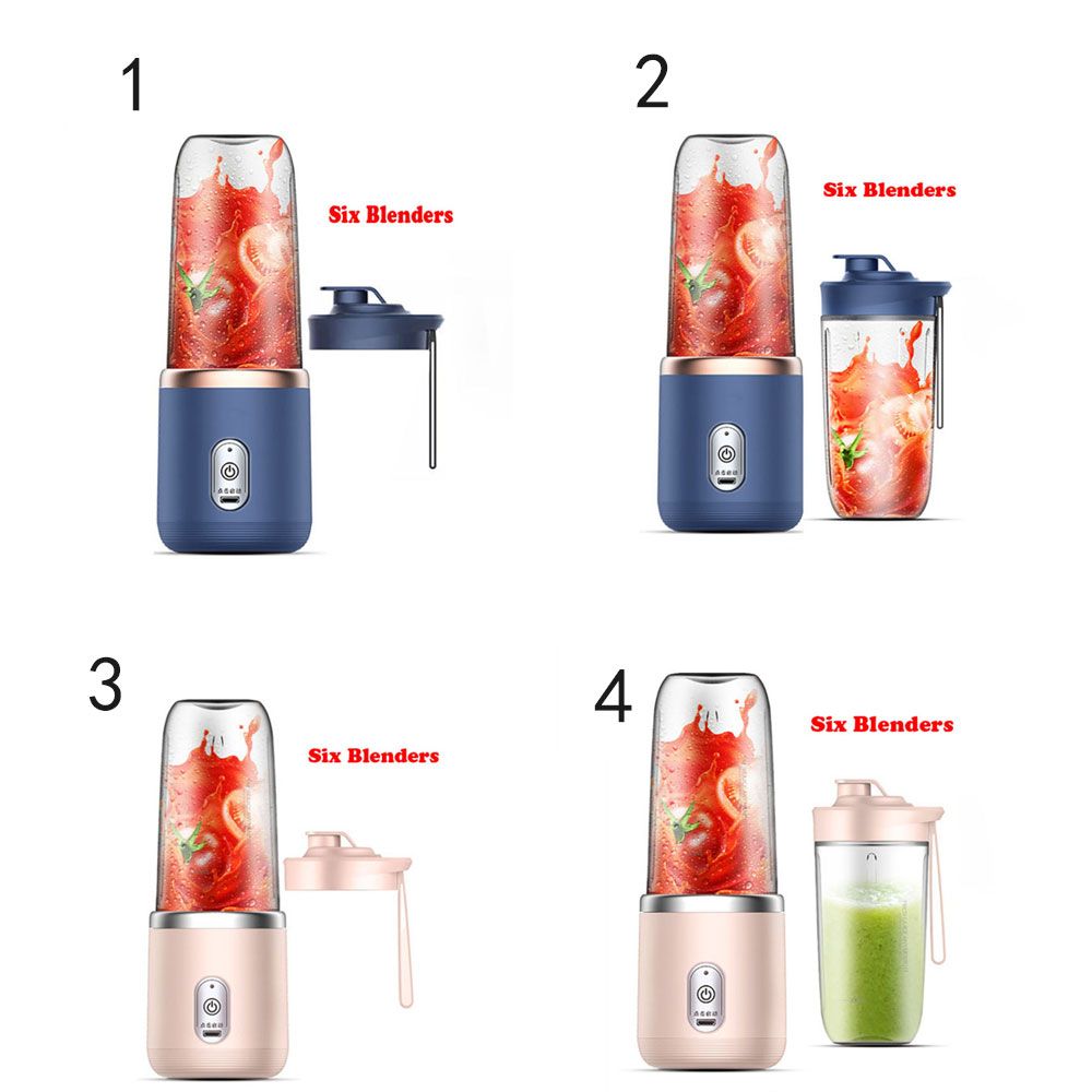 Portable Electric Juicer 400ml - Smoothie Blender