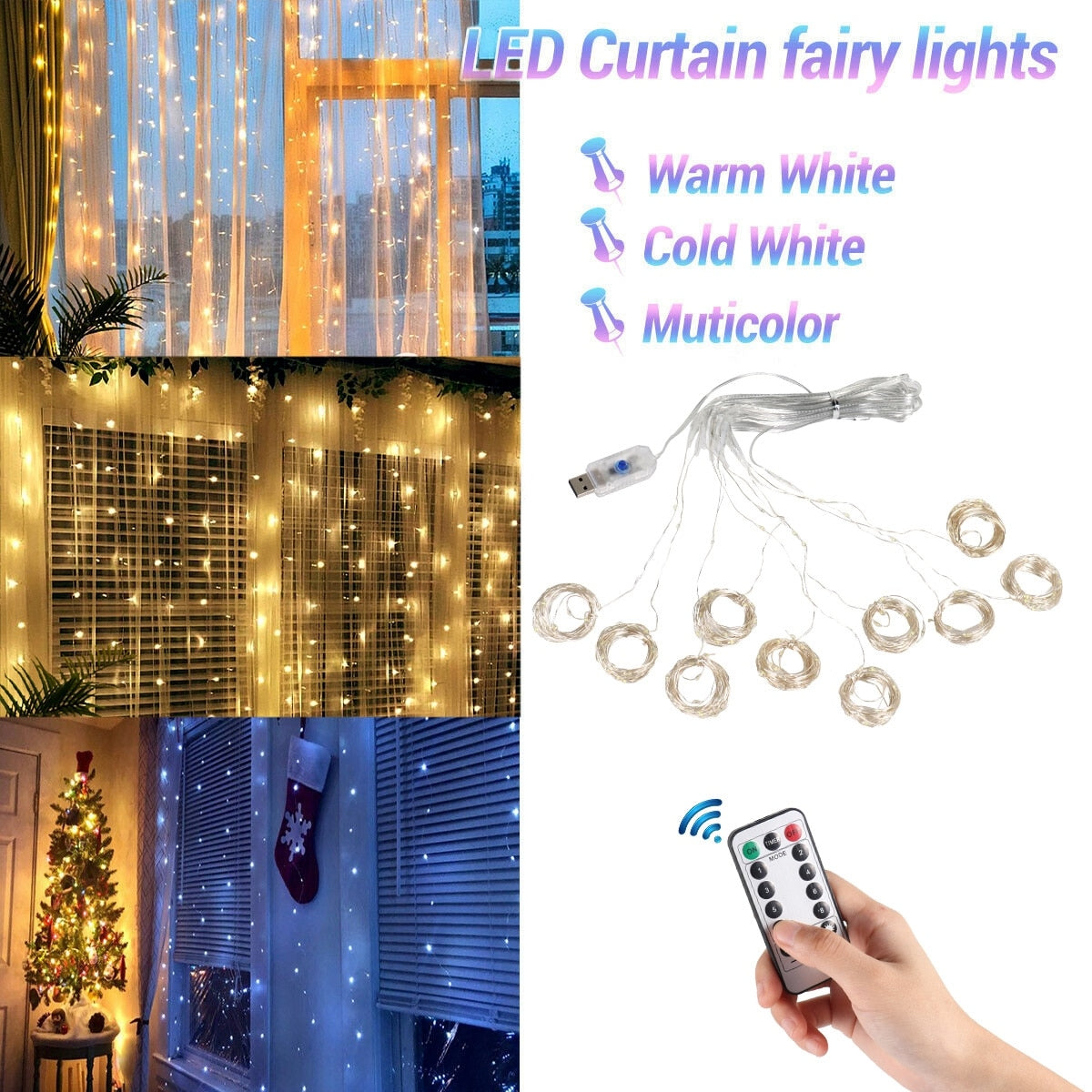 USB Festoon String Lights